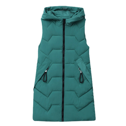 Chaleco Acolchado de Algodón para Mujer Talla Grande - Image 5