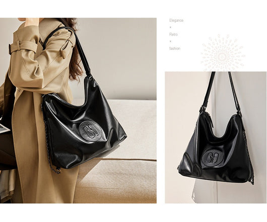 Bolso Tote de Cuero Suave con Diseño Exclusivo y Gran Capacidad - Image 22