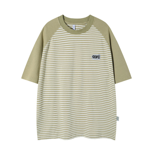 Playera de Rayas con Combinación de Colores para Hombre - Image 6