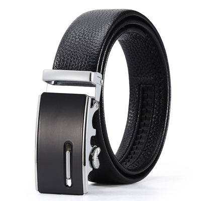 Cinturón de Cuero para Hombre con Hebilla Automática - Image 43
