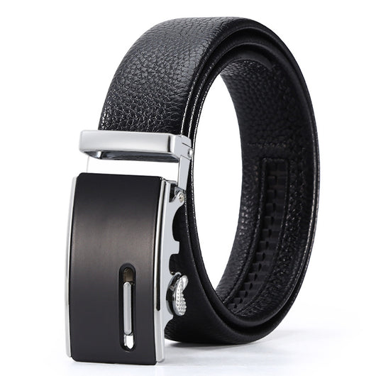 Cinturón de Cuero para Hombre con Hebilla Automática - Image 43