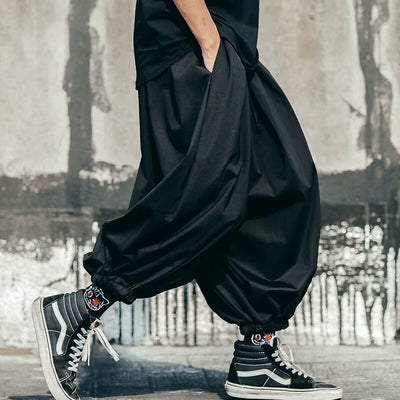 Pantalones Jogger Tobilleros Casuales para Hombre en Gris Oscuro - Image 2
