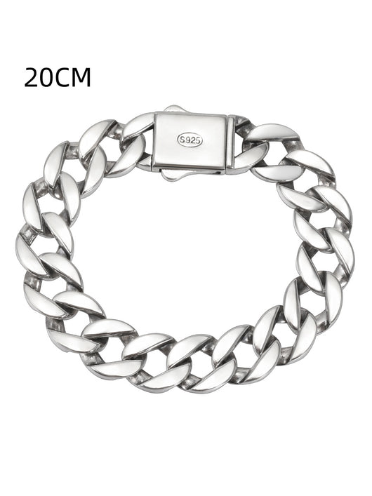 Pulsera Cubana de Plata Esterlina 925 de 13mm - Image 6