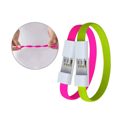 Pulsera Cable USB Silicona - Carga Rápida Portátil - Image 12