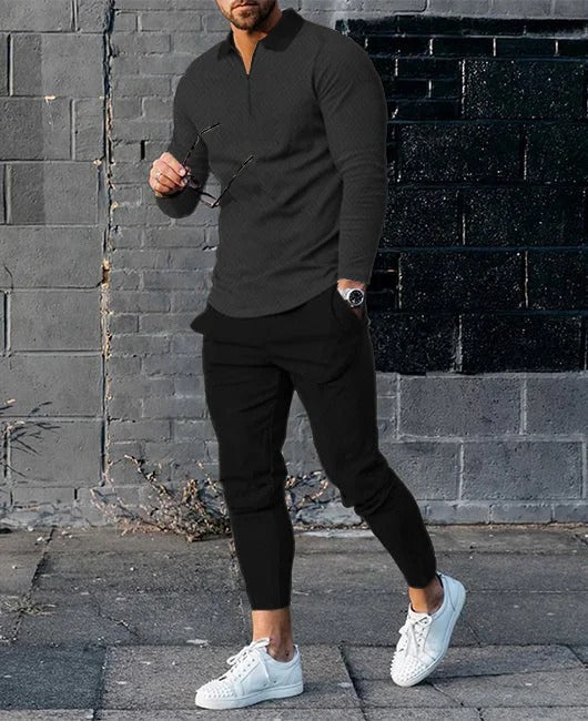 Conjunto Deportivo Hombre: Sudadera con Cierre y Pantalón - Image 15