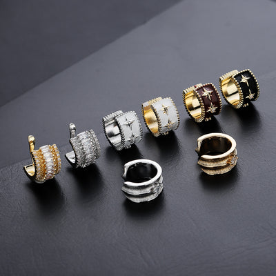 Aretes de Clip Estrella Premium para Hombre - Versátiles y Elegantes - Image 11