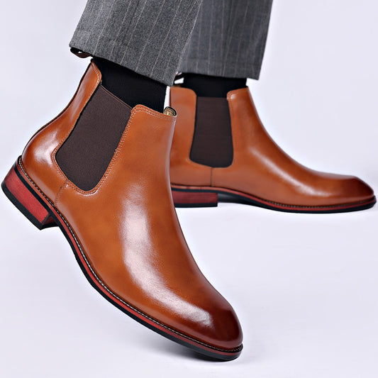 Botas Chelsea para Hombre Otoño Respirables Punta Afilada