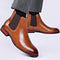 Botas Chelsea para Hombre Otoño Respirables Punta Afilada