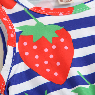 Ropa de Bebé con Estampados de Escamas, Fresas y Plumas - Image 7