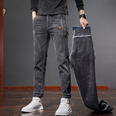 Pantalones Vaqueros Casuales para Hombre - Colección Otoño - Image 4