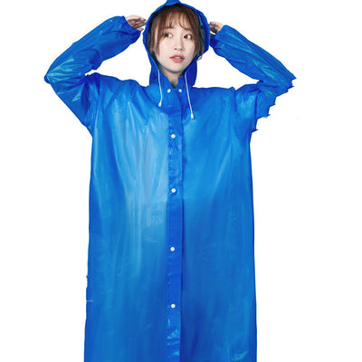 Impermeable Reforzado con Transparencia para Actividades al Aire Libre - Image 7