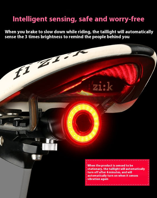 Luz Trasera Inteligente con Freno para Bicicleta de Casa - Image 12