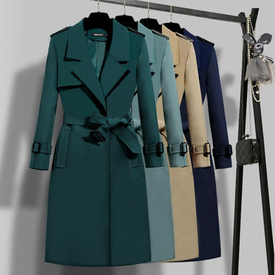 Abrigo Elegante para Primavera y Otoño - Diseño Versátil y Sofisticado