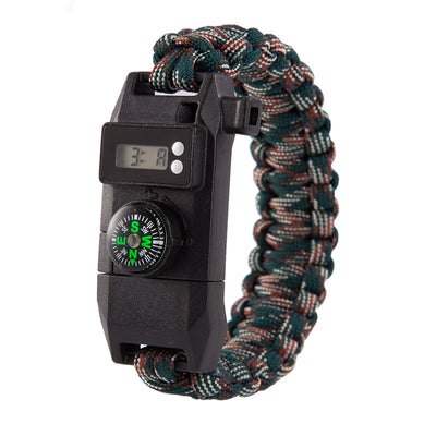 Reloj Supervivencia Multifuncional con Cuerda y Paraguas para Aventuras - Image 9