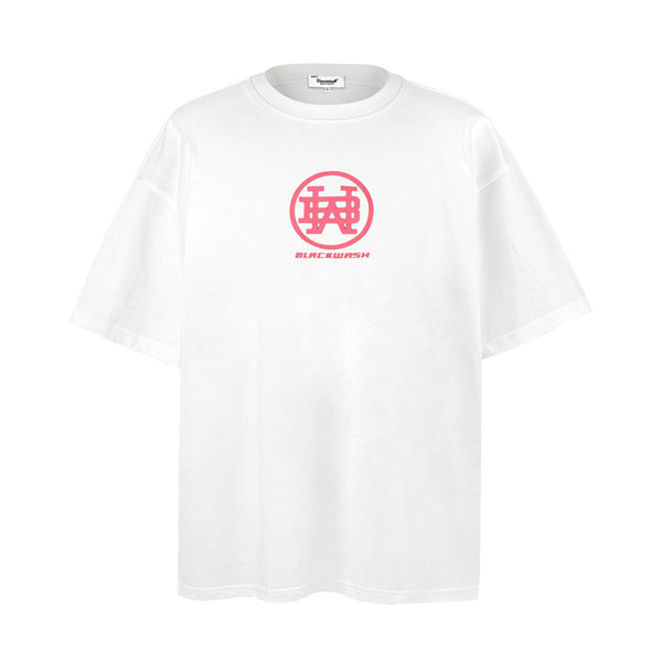 Camiseta Estampada de Algodón Manga Corta para Hombre