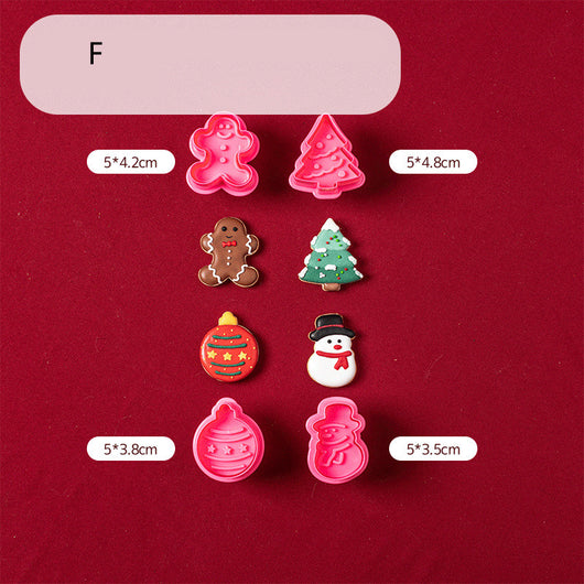 Molde de Galletas Navideñas 3D - Prensa de Repostería Infantil - Image 7