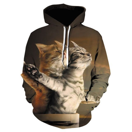 Sudadera Hoodie Impresión 3D Digital para Hombre - Diseño Trendy - Image 12