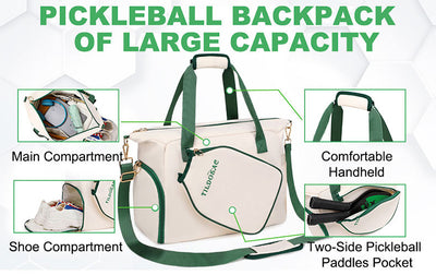 Mochila Deportiva Tenis Multifuncional de Nylon Compuesto - Image 16