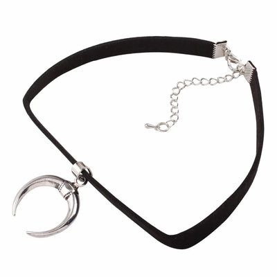 Collar Corto Luna Creciente - Gargantilla Elegante Estilo Europa - Image 10