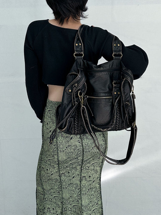 Bolso Retro para Moto Mujer - Gran Capacidad - Image 18