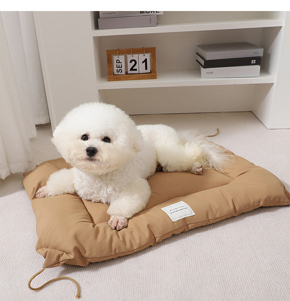 Cama Térmica para Perros y Gatos - Nido Acogedor para Jaula con Plataforma Elevada