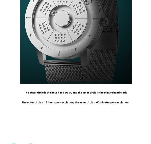 Reloj Deportivo de Acero Azul con Movimiento de Cuarzo - Image 16