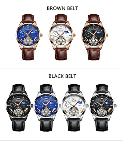 Reloj Automático Mecánico para Hombre con Esqueleto Visible y Resistencia al Agua - Image 28