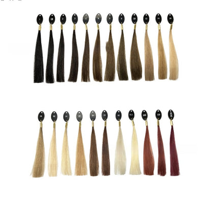 Peluca Postizo de Malla Grande Transparente - Cabello Artificial Costura Invisible - Image 7