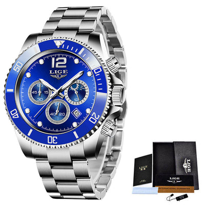 Reloj Deportivo para Hombre Cronógrafo Multifunción Resistente al Agua - Image 4