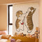 Naranja Tabby Gato 40 X 60 Cm Velcro
