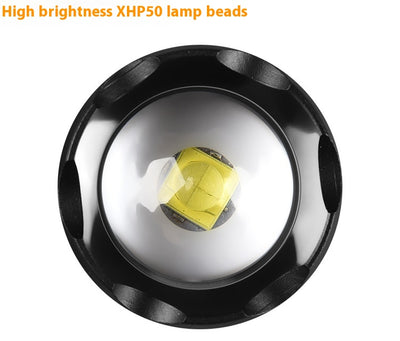 Linterna LED Recargable de Alto Rendimiento con Enfoque Ajustable para Exteriores - Image 15
