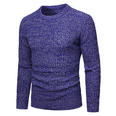 Suéter Cuello Redondo para Hombre - Pullover Casual de Manga Larga - Image 15