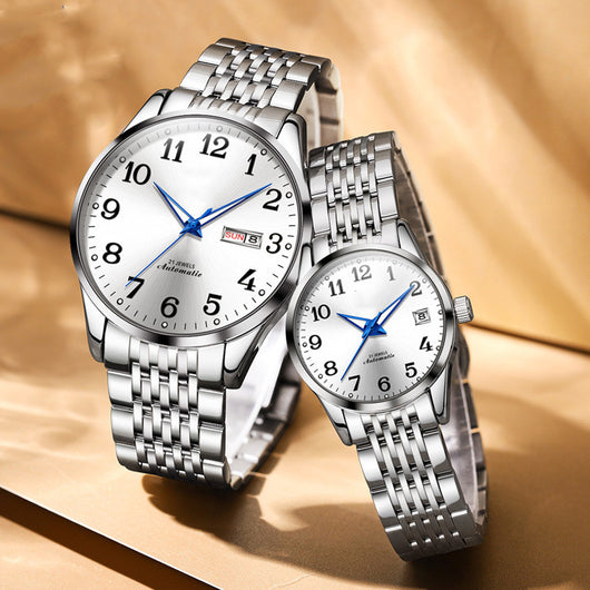 Reloj Inteligente Unisex Resistente al Agua con Calendario Doble y Luz Nocturna - Image 5