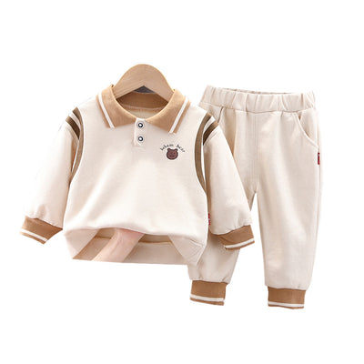 Conjunto Deportivo Infantil de Dos Piezas con Cuello Solapa - Image 24