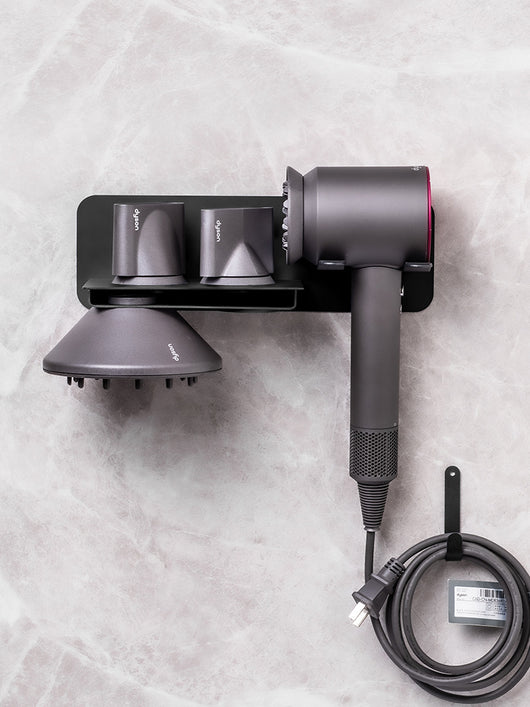 Organizador de Baño sin Taladro para Secador de Cabello