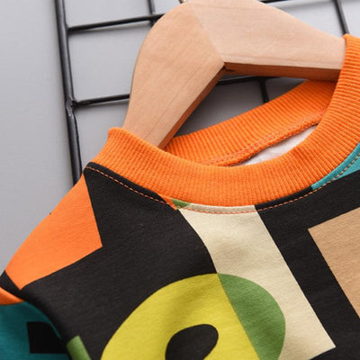 Conjunto de Ropa Infantil 2 Piezas: Sudadera y Pantalón Estampado para Todas las Estaciones - Image 7