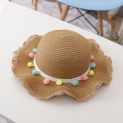 Sombrero de Paja para Niñas con Protección Solar - Image 15