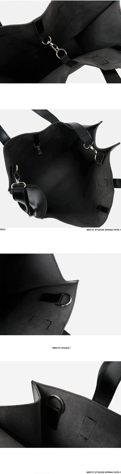 Bolsa Cruzada Hombre Estilo Casual - Capacidad Grande en Cuero PU - Image 8