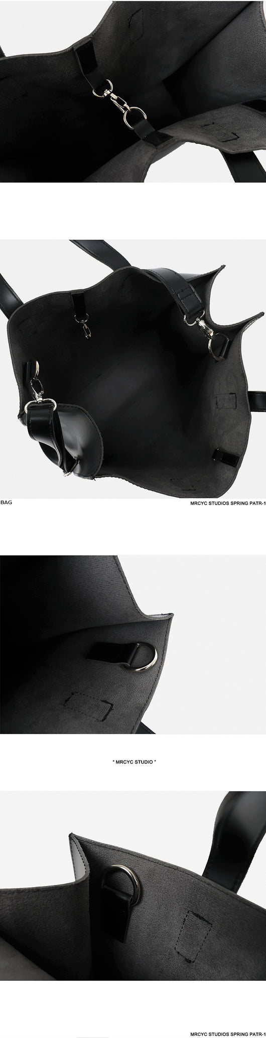 Bolsa Cruzada Hombre Estilo Casual - Capacidad Grande en Cuero PU - Image 8