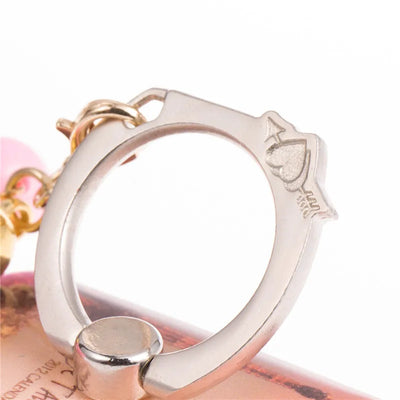 Anillo Soporte para Teléfono con Borlas Metálicas Pintadas a Mano - Image 46