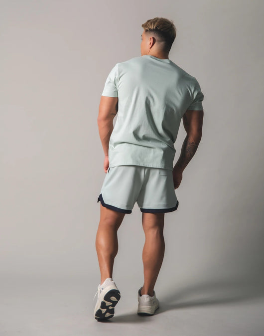 Playera Deportiva Hombre Cuello Redondo Algodón 100% Fitness Manga Corta - Image 12