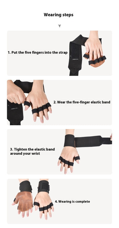 Guantes de Fitness de Cuero Genuino con Agarre Antideslizante - Image 19