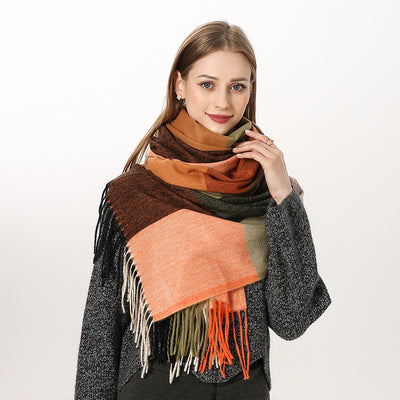 Bufanda Cashmere Cuadros para Mujer - Elegancia y Calidez - Image 19
