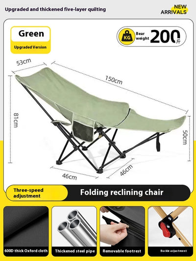 Silla de Camping Plegable Elevada - Cómoda y Portátil - Image 8