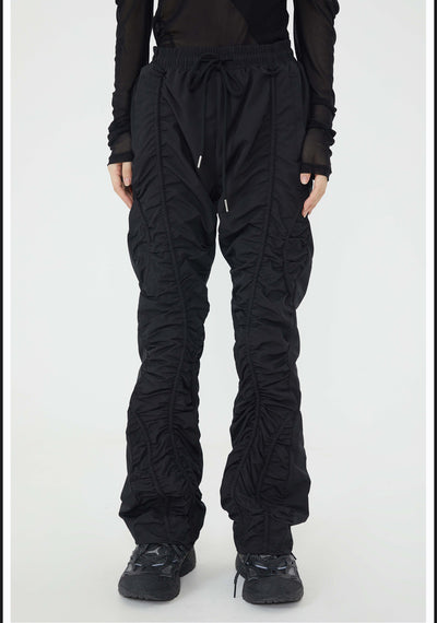 Pantalones Deportivos Sueltos con Pliegues - Estilo Street Casual - Image 15