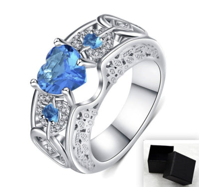 Anillo de Compromiso Corazón Ruby Princesa - Image 14