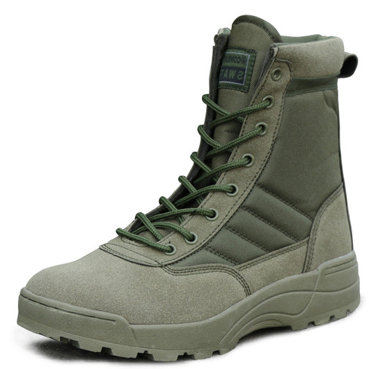 Botas Tácticas Militares Altas en Negro - Calzado Profesional Resistente - Image 5