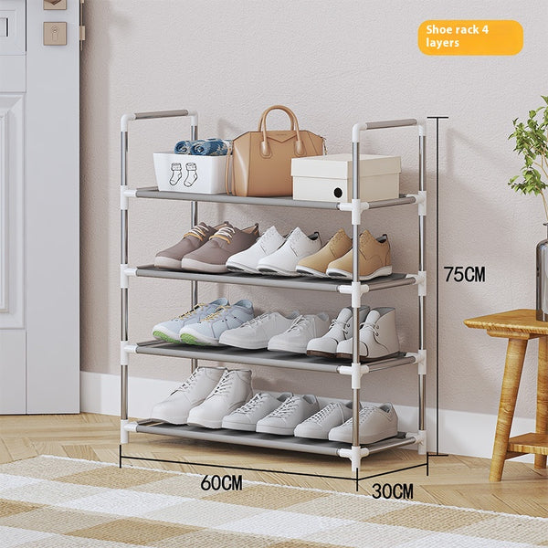 Organizador de Zapatos Multicapa Antipolvo para Puerta - Ideal para Dormitorios y Espacios Pequeños - Image 6