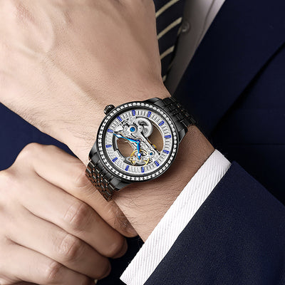 Reloj Mecánico de Lujo con Zirconia Resistente al Agua - Image 6