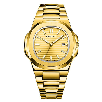 Reloj Hombre Acero Inoxidable Resistente al Agua con Esfera Luminosa - Image 13